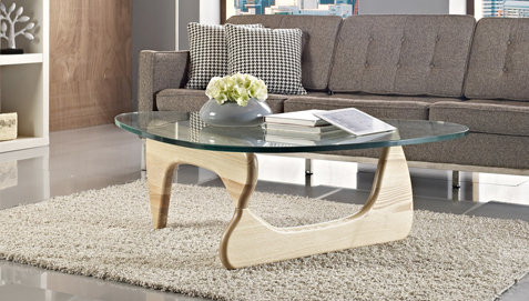 Table basse design Noguchi