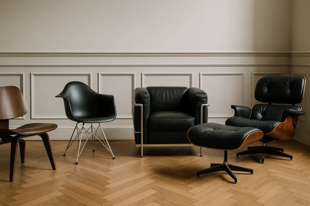 Fauteuil design iconique