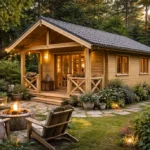 Prix chalet bois habitable livré monté : quel budget ?