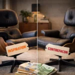 Copie meuble design : entre inspiration et contrefaçon