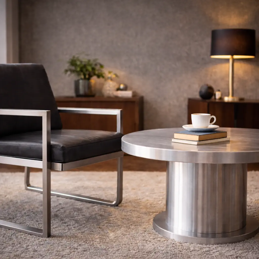 les Métaux dans le mobilier design