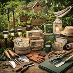 des idées de cadeau pour le jardinage des hommes